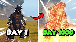 I Survived 1000 Days in Kaiju Universe | Roblox