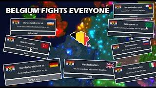 Belgium fights everyone | Roblox Rise of Nations