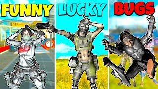 FUNNY vs LUCKY vs BUGS - NEW Apex Legends Funny & Epic Moments #172