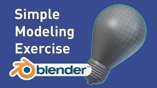 Simple Modeling Exercise in Blender
