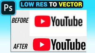 How To Convert a Low Resolution Logo into a High Resolution Vector
