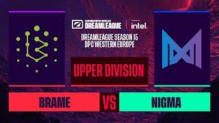 Dota2 - Nigma vs. Brame - Game 2 - DreamLeague S15 DPC WEU - Upper Division