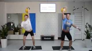 Sergii Yaremus and Mykhailo Markanych ( BVDKS Kettlebell Fitnes Challenge Juli 2015 )