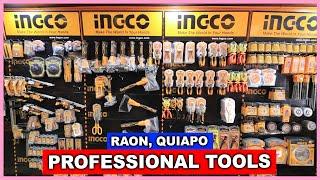 Pinaka-AFFORDABLE na HARDWARE Bilihan Ng PROFESSIONAL QUALITY TOOLS sa RAON QUIAPO