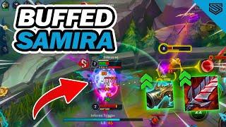 THIS SAMIRA BUFF MADE HER CRAZY  BEST SAMIRA BUILD SEASON 12 - Wild Rift 5.0b Gameplay