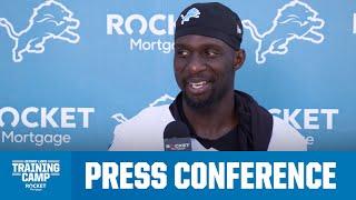 Detroit Lions players meet with the media on July 27 | 2024 Training Camp Day 4