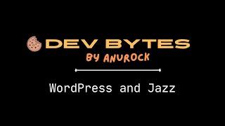 WordPress was created by a Jazz musician