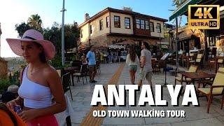 Antalya Old Town Walking Tour l July 2021 Turkey [4K HDR]