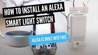 How To Install An Alexa Light Switch