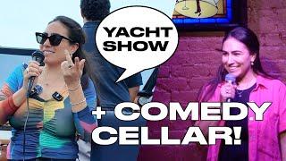 Life as a comedian I NYC Vlog I Performing on a Yacht