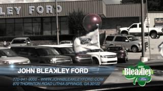 John Bleakley Ford: Low Pressure Sales