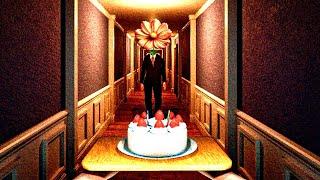 Another goofy horror game where have to balance a cake while facing jumpscares - Dont drop the cake