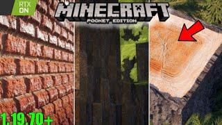 TOP 5 best RTX! Texture Pack For Minecraft Pocket Edition - 1.20+ | Mcpe PVP Texture Pack