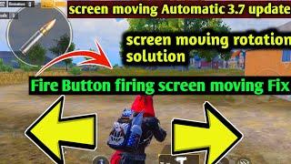 3.7 update screen moving problem /bgmi pubg screen shaking/ how to fix screen moving problem