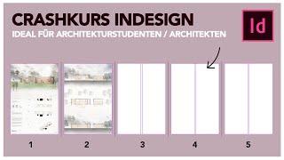 Crashkurs: InDesign für Architekten oder Architekturstudenten