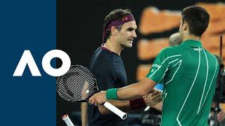 Roger Federer vs Novak Djokovic - Extended Highlights (SF) | Australian Open 2020