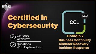 Mastering ISC2 CC Domain 2: BC, DR & IR - Concepts & Practice Questions