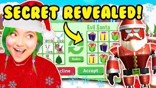 I Played ADOPT ME Until I EXPOSED The *NEW CHRISTMAS UPDATE* and SUMMONED SANTA... at 3 am! (roblox)