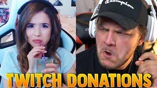 FUNNIEST TWITCH DONATIONS - Reaction