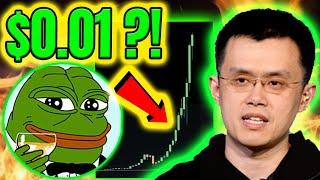 PEPE COIN PRICE PREDICTION  BINANCE ALERT !!!  !! PEPE COIN NEWS TODAY ! 