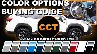 2022 Subaru Forester - Color Options Buying Guide