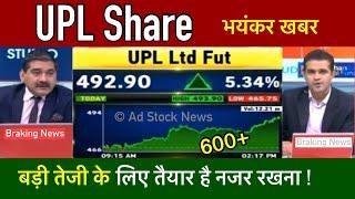 UPL share latest news,buy or not ? Upl share price target | Upl share analysis