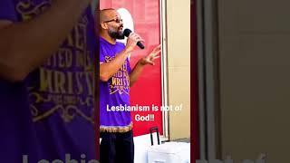 #neworleans Being a lesbian according to the Bible is not of God! #lgbtq #blackpeople