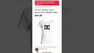 Motorhelmets Store Sale DC Mellowed Men's and Star Women's Short-Sleeve Tee Shirts #youtubeshorts