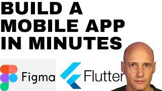 Figma design to Mobile App using Flutter and Flutlab