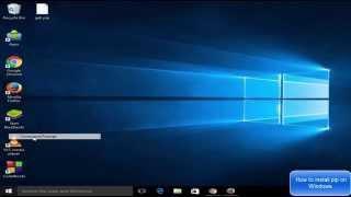 How to Install Python PIP on Windows 8 / Windows 10