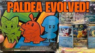 PALDEA EVOLVED ELITE TRAINER BOX OPENING (Scarlet & Violet Pokemon Cards)