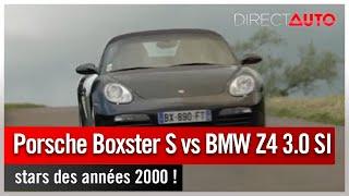 Zone Rouge - Porsche Boxster S vs BMW Z4 3.0 SI : stars des années 2000 !