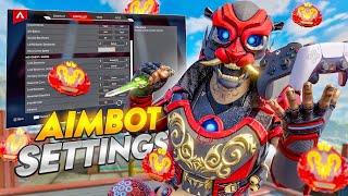 Using THE #1 ALC Settings To INSANTLY Unlock AIMBOT In Apex Legends...(Season 23)