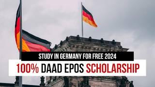 100% Funded DAAD EPOS Scholarship 2024 - APPLY NOW
