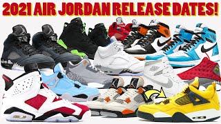 2021 AIR JORDAN RELEASE DATES + LIGHTNING 4 RELEASING??