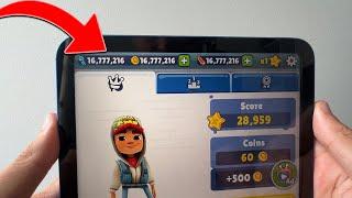 how i got unlimited keys & coins in subway surfers!!!! iPhone iPad Android