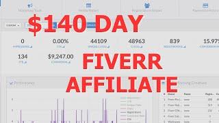 How I Make Passive Income with Fiverr Affiliate Program - $140 DAY?