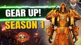 GEAR UP! War Within Season 1 Gearing Guide | LazyBeast