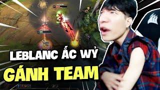 ( LMHT ) EM HÍU COMBO LEBLANC KHIẾN VIEWER ĐỨNG NGỒI KHÔNG YÊN