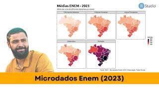 Enem (2023): Explorando os Microdados com R - Parte 1 | #072