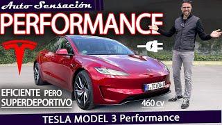 Prueba Tesla Model 3 PERFORMANCE 2024 review . Sencillamente un eléctrico impresionante.