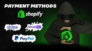 SHOPIFY DROPSHIPPING UCHUN TO'LOV TIZIMLARI. PAYPAL | STRIPE | SHOPIFY PAYMENTS