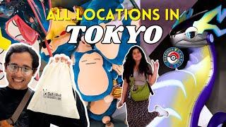 Going to ALL the Pokémon Centers in Tokyo  Japan Vlog