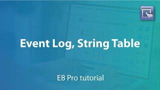 Weintek EasyBuilder Pro tutorial - 68. EventLog with StringTable