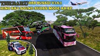 UFDATE OBB BUSSID V3.6.1 /HINO RK8 SOUND SUOSS /MODE AKAP KUALITAS HD