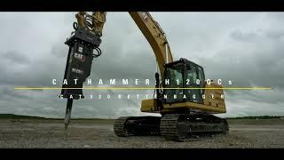 CAT Hammer H120GCs an einem Cat Bagger 320 - Tech Talk mit Besi