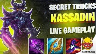 Secret Kassadin Tricks To Make You A Pro! - Wild Rift HellsDevil Plus Gameplay