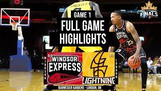 HIGHLIGHTS: #3 Windsor Express VS #1 London Lightning | GAME 1 | May 18, 2023 | 2023 NBLC FINALS