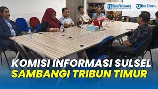 Sambangi Tribun Timur, Komisi Informasi Sulsel Paparkan Rencana Kerja 2023