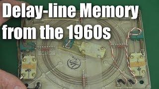 Old computer tech:  delay-line memory